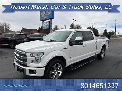 2016 Ford F-150 Platinum   - Photo 1 - Payson, UT 84651