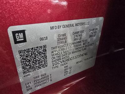 2018 Chevrolet Silverado 1500 LT EXTENDED CAB 4X4/Z71 - Photo 37 - Hamilton, OH 45015
