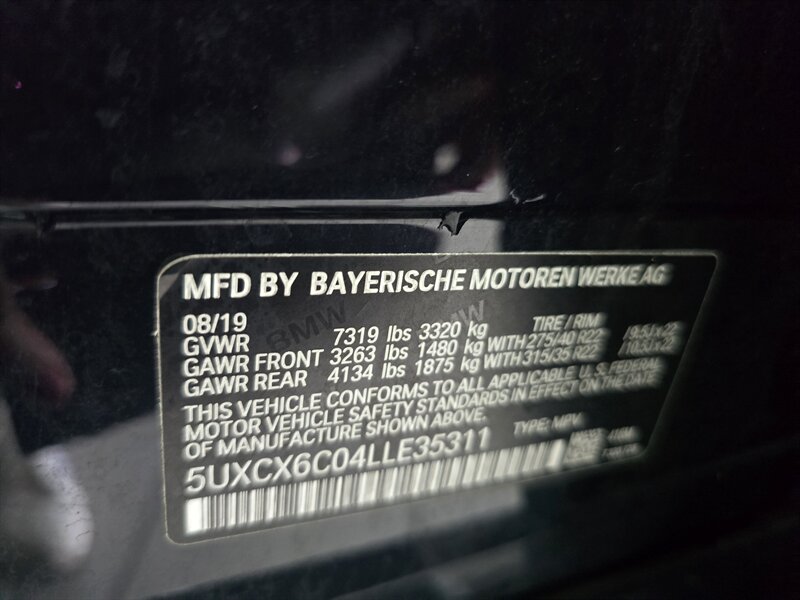 2020 BMW X7 M50i 4DR SPORT ACTIVITY AWD - Photo 55 - Hamilton, OH 45015