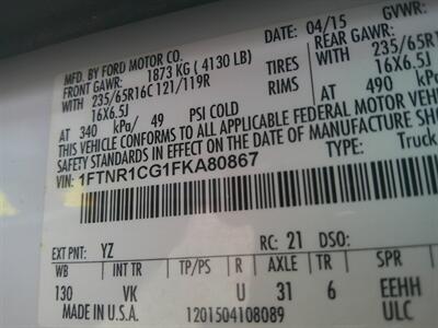 2015 Ford Transit 250 3DR MEDIUM ROOF CARGO VAN   - Photo 32 - Hamilton, OH 45015