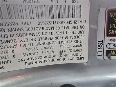 2015 Honda Civic EX - Photo 26 - Hamilton, OH 45015