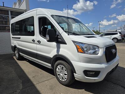 2021 Ford Transit 350 XLT 148 " MEDIUM ROOF PASSENGER VAN   - Photo 2 - Hamilton, OH 45015