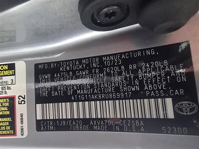 2024 Toyota Camry SE   - Photo 30 - Hamilton, OH 45015