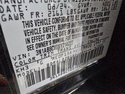 2025 Nissan Sentra SV 4DR SEDAN - Photo 31 - Hamilton, OH 45015
