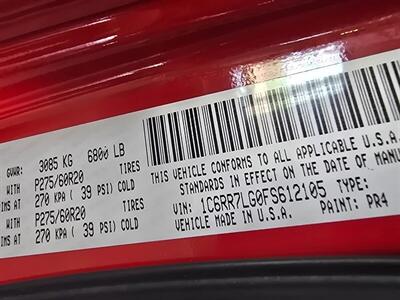 2015 RAM 1500 Big Horn/CREW CAB/4X4   - Photo 33 - Hamilton, OH 45015