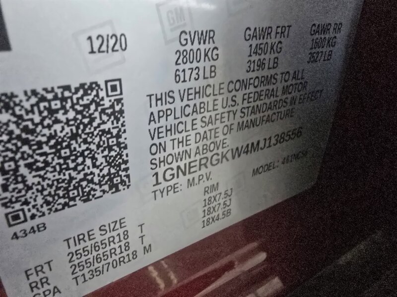 2021 Chevrolet Traverse LT Cloth 4DR SUV w/1LT - Photo 41 - Hamilton, OH 45015