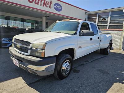 2004 Chevrolet Silverado 3500 Work Truck CREW CAB/DRW   - Photo 2 - Hamilton, OH 45015