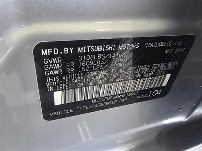 2024 Mitsubishi Mirage G4 ES 4DR SEDAN   - Photo 23 - Hamilton, OH 45015