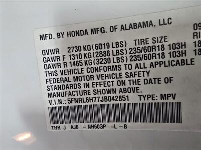 2018 Honda Odyssey EX-L 4DR MINI-VAN - Photo 42 - Hamilton, OH 45015