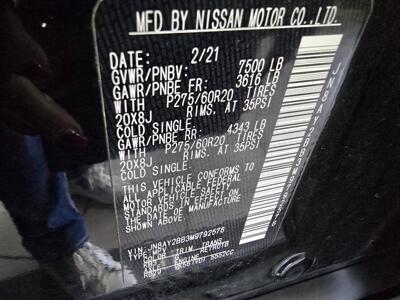 2021 Nissan Armada SL 4DR SUV 4X4 - Photo 45 - Hamilton, OH 45015
