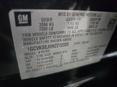2017 Chevrolet Silverado 1500 LTZ 4DR EXTENDED CAB 4X4   - Photo 43 - Hamilton, OH 45015