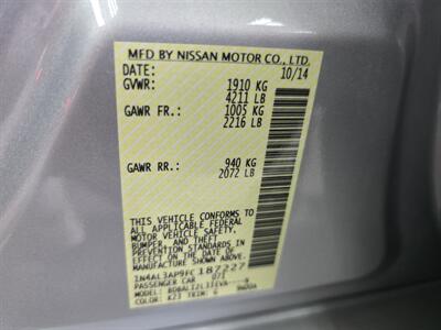 2015 Nissan Altima 2.5 SV 4DR SEDAN   - Photo 30 - Hamilton, OH 45015