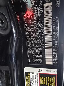 2017 Toyota Camry SE 4DR SEDAN   - Photo 29 - Hamilton, OH 45015