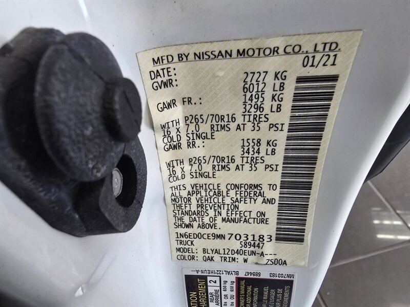 2021 Nissan Frontier S 4DR KING CAB - Photo 30 - Hamilton, OH 45015