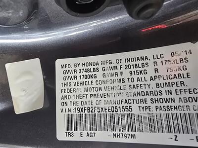 2014 Honda Civic LX   - Photo 25 - Hamilton, OH 45015