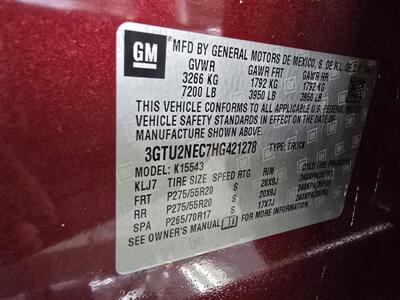 2017 GMC Sierra 1500 SLT CREW CAB4X4/Z71   - Photo 42 - Hamilton, OH 45015