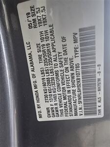 2019 Honda Odyssey Elite 4DR MINI-VAN   - Photo 30 - Hamilton, OH 45015