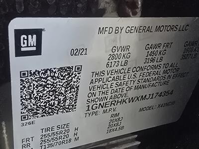 2021 Chevrolet Traverse LT Leather 4DR SUV   - Photo 32 - Hamilton, OH 45015