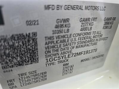 2021 Chevrolet Silverado 2500 Work Truck 4DR EXTENDED CAB 4X4 - Photo 33 - Hamilton, OH 45015