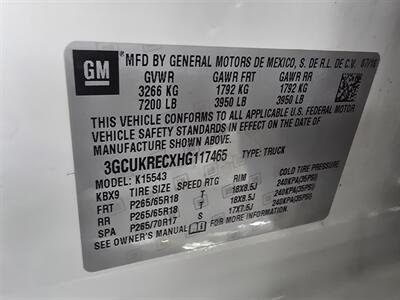 2017 Chevrolet Silverado 1500 LT-CREW CAB-4X4/V8   - Photo 30 - Hamilton, OH 45015