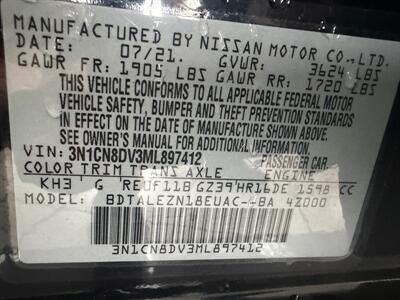 2021 Nissan Versa S 4DR SEDAN   - Photo 31 - Hamilton, OH 45015
