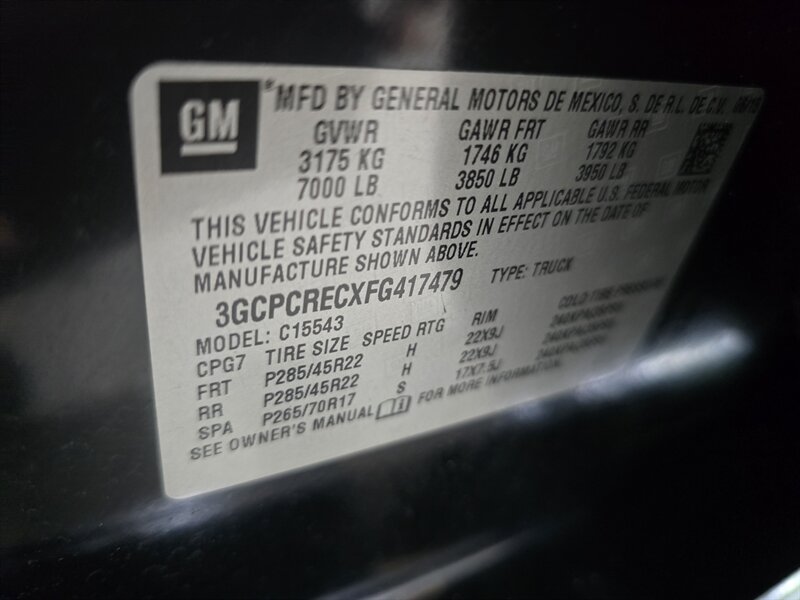 2015 Chevrolet Silverado 1500 LT- 4DR CREW CAB - Photo 31 - Hamilton, OH 45015