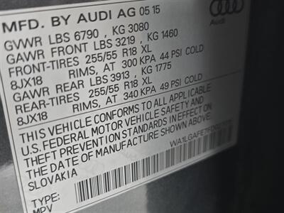 2015 Audi Q7 3.0T quattro Premium Plus 4DR SUV AWD   - Photo 41 - Hamilton, OH 45015
