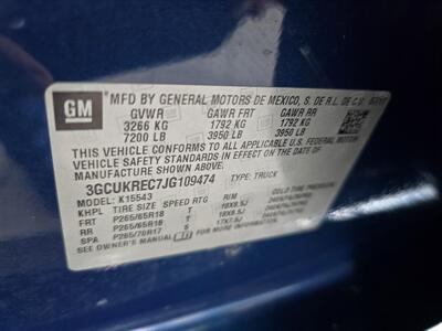 2018 Chevrolet Silverado 1500 LT-CREW CAB-4X4 - Photo 35 - Hamilton, OH 45015