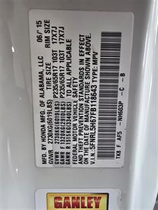 2015 Honda Odyssey EX-L 4DR MINI-VAN   - Photo 36 - Hamilton, OH 45015