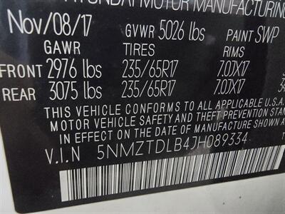 2018 Hyundai Santa Fe 2.4L   - Photo 30 - Hamilton, OH 45015