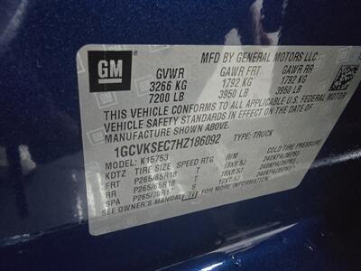 2017 Chevrolet Silverado 1500 LTZ 4DR DOUBLE CAB 4X4   - Photo 36 - Hamilton, OH 45015