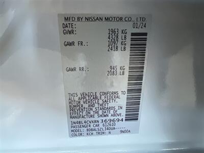 2024 Nissan Altima 2.5 SR 4DR SEDAN   - Photo 32 - Hamilton, OH 45015