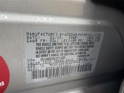 2020 Nissan Sentra SV 4DR SEDAN   - Photo 30 - Hamilton, OH 45015