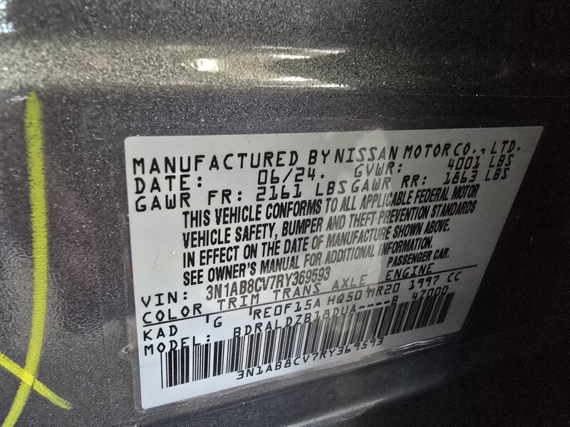2024 Nissan Sentra SV 4DR SEDAN - Photo 31 - Hamilton, OH 45015