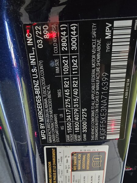 2022 Mercedes-Benz GLS 450 4-MATIC 4DRSUV AWD - Photo 30 - Hamilton, OH 45015