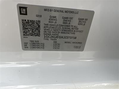 2018 Chevrolet Silverado 2500 Work Truck 4DR EXTENDED CAB   - Photo 30 - Hamilton, OH 45015