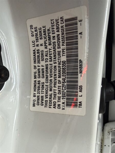 2020 Honda Civic LX - Photo 28 - Hamilton, OH 45015