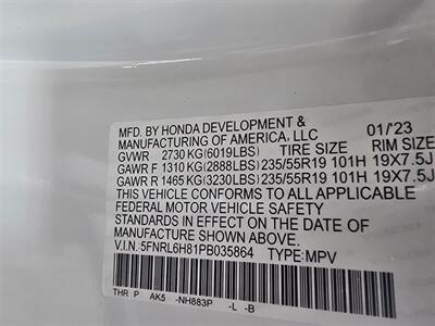 2023 Honda Odyssey Touring 4DR MINI-VAN   - Photo 31 - Hamilton, OH 45015