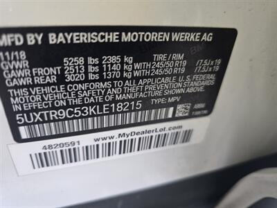 2019 BMW X3 xDrive30i 4DR SUV SPORT AWD   - Photo 42 - Hamilton, OH 45015