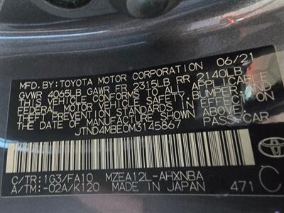 2021 Toyota Corolla SE 4DR HATCHBACK CVT   - Photo 30 - Hamilton, OH 45015