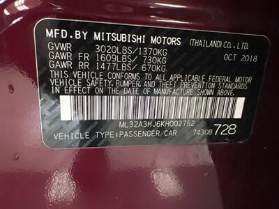 2019 Mitsubishi Mirage ES 4DR HATCHBACK   - Photo 29 - Hamilton, OH 45015