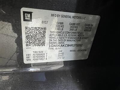 2017 Chevrolet Tahoe LS 4DR SUV 4X4   - Photo 35 - Hamilton, OH 45015