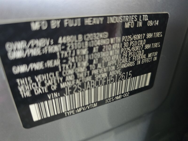2015 Subaru Forester 2.5i 4DR WAGON AWD - Photo 30 - Hamilton, OH 45015