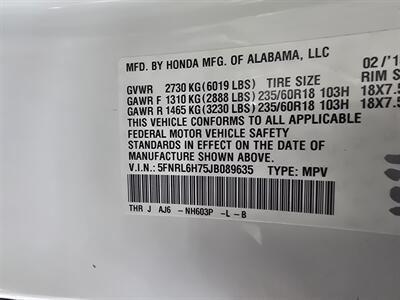 2018 Honda Odyssey EX-L - Photo 35 - Hamilton, OH 45015