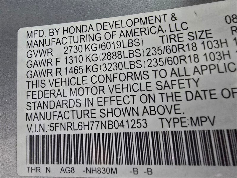 2022 Honda Odyssey EX-L 4DR MINI-VAN - Photo 32 - Hamilton, OH 45015