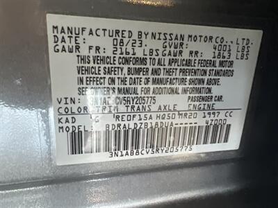 2024 Nissan Sentra SV 4DR SEDAN   - Photo 33 - Hamilton, OH 45015