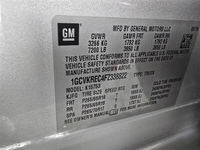 2015 Chevrolet Silverado 1500 LT EXTENDED CAB 4X4/Z71   - Photo 35 - Hamilton, OH 45015