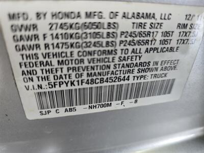 2012 Honda Ridgeline RTS 4DR CREW 4X4 - Photo 35 - Hamilton, OH 45015