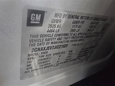 2018 Chevrolet Equinox LT 4DR SUV w/1LT   - Photo 29 - Hamilton, OH 45015