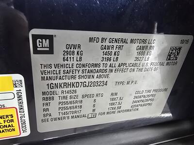 2016 Chevrolet Traverse LT 4DR SUV w/2LT   - Photo 38 - Hamilton, OH 45015